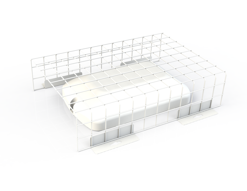 Решетка защитная Луна 300х200х70 Diora ZR-LUNA70