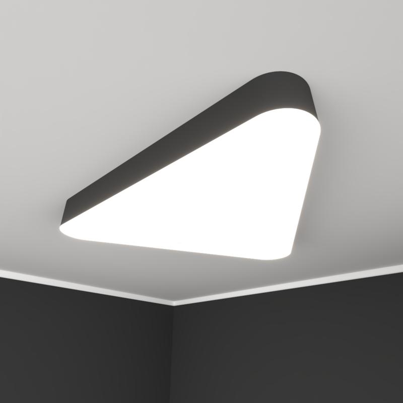 Светильник светодиодный RVE-LBX-TRIO-SOFT-400-N 15Вт 4000К 400х356х100мм накладной бел. RVElektro RVE00001273