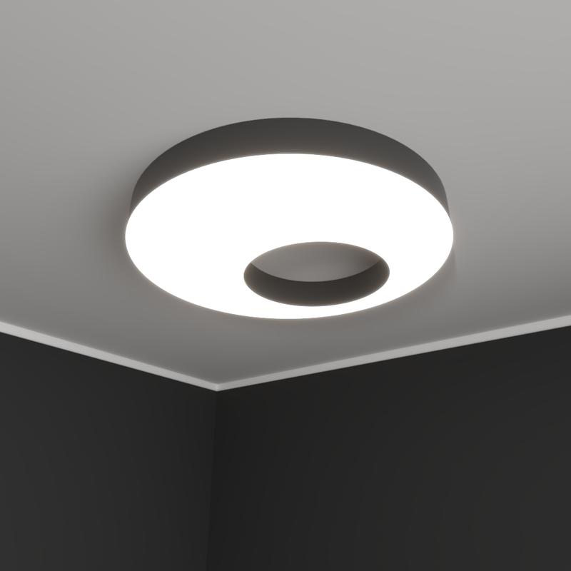 Светильник светодиодный RVE-LBX-APERTURA-1000-N 69Вт 4000К 1000х1000х100мм накладной бел. RVElektro RVE00001600