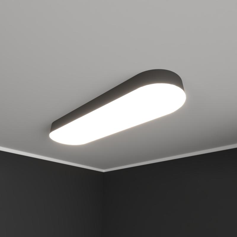 Светильник светодиодный RVE-LBX-LARGO-W-1400-N 81Вт 4000К 1400х350х100мм накладной бел. RVElektro RVE00001601