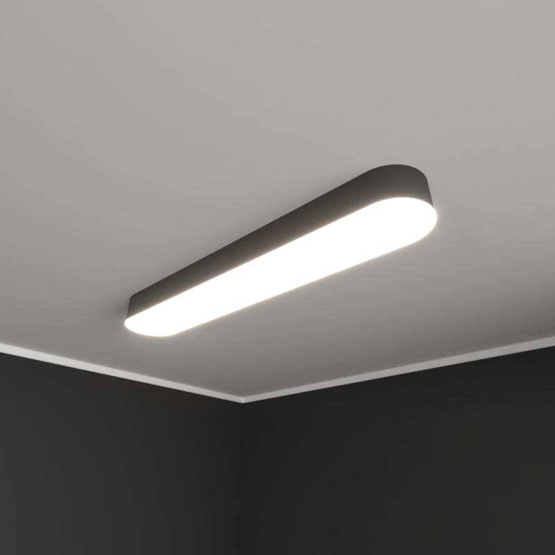 Светильник светодиодный RVE-LBX-LARGO-S-1800-N 49Вт 4000К 1800х163х100мм накладной бел. RVElektro RVE00001603