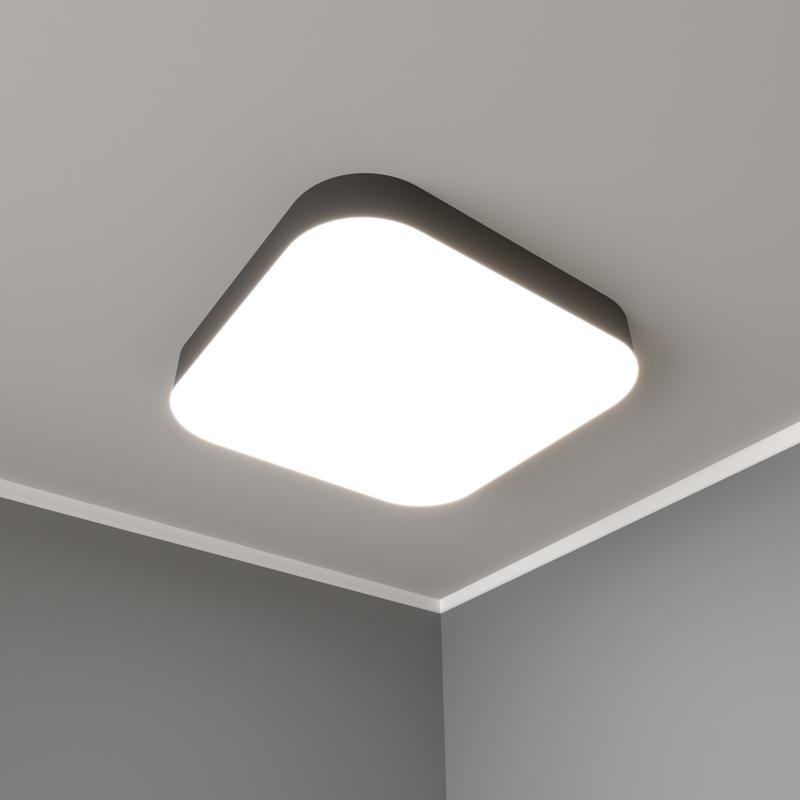 Светильник светодиодный RVE-LBX-BOX-SOFT-500-N 39Вт 4000К 500х500х100мм накладной бел. RVElektro RVE00002002