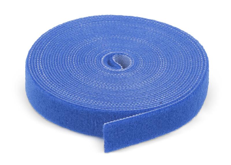 Лента-липучка ROL-5х16-BL 16х5000мм син. (рулон) Cabeus 9377c