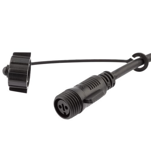 Коннектор Т-образный IP65 220В для гирлянд провод черн. каучук Эра Б0051884