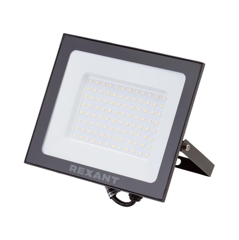 Прожектор СДО 100Вт 8000лм 4000К черн. корпус Rexant 605-034