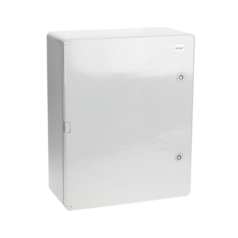 Корпус пластиковый ЩМПп 500х400х180 ABS УХЛ1 IP65 с монтажной панелью Rexant 11-0404