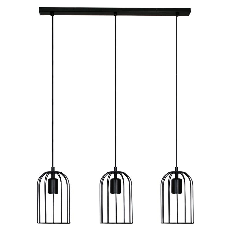 Светильник НСБ 01-3х60-166 "Танго 231" E27 ИМ подвесной черн. муар Элетех 1005405018