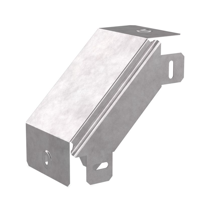 Угол для лотка вертикальный внешний 90град. 100х50 Стандарт с крышкой Промрукав PR16.0451