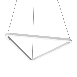 Светильник светодиодный Enso T 820х728х40мм 36Вт 4000К подвесной RAL9003 бел. матов. с опаловым рассеив. VARTON V1-R0-0T526-30000-2003640