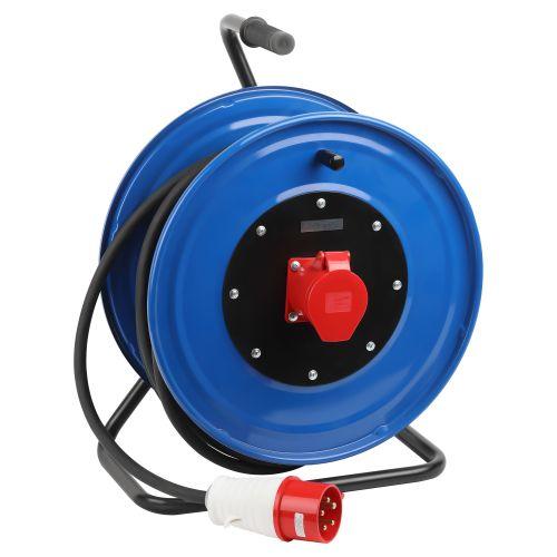 Удлинитель на катушке 1х50м 32А IP44 IND380-RM-1e-5х2.5-50m-IP44 CEE 5п 380В КГ 5х2.5 Эра Б0057304