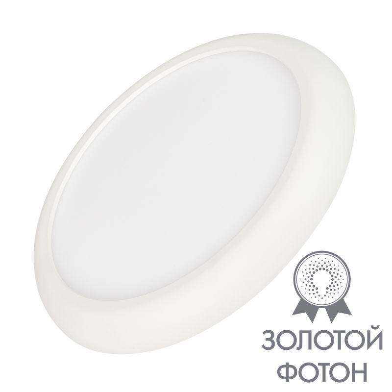 Светильник CL-FIOKK-R220-18W Day4000-MIX WH 120deg 230В IP44 пластик. Arlight 033445