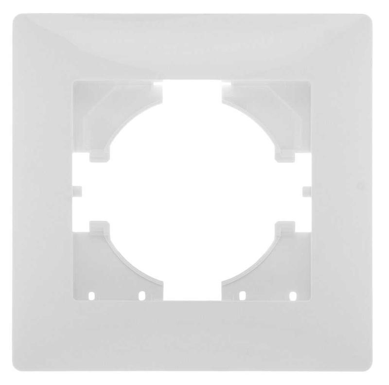 Рамка 1-м Bravo бел. матов. GUSI С1010-041