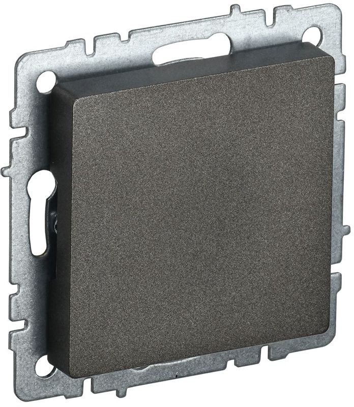 Заглушка c суппортом BRITE МЗ10-БрТБ механизм бронза IEK BR-PL10-K45