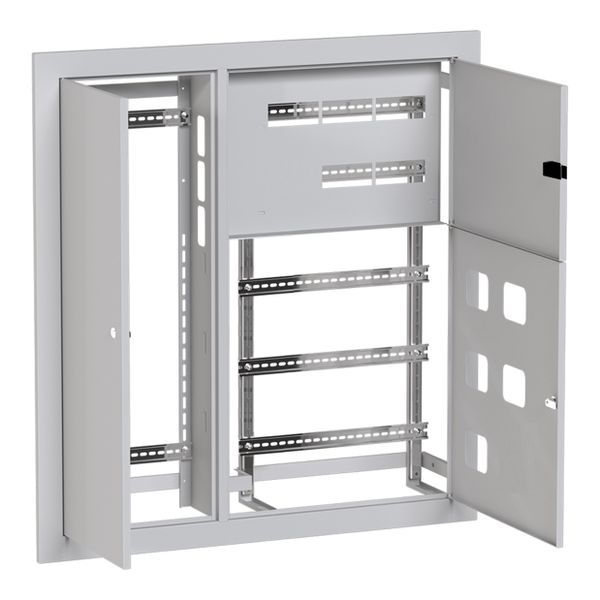 Щит этажный 5кв. слаботочка слева (1000х950х160) Basic EKF mb28-v-5z