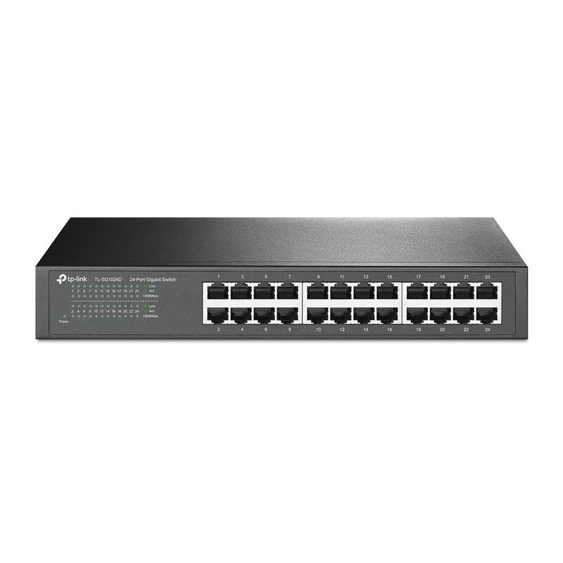 Коммутатор TL-SG1024D 24-портовый гигабитный настол./монтируемый в стойку TP-Link 1200085