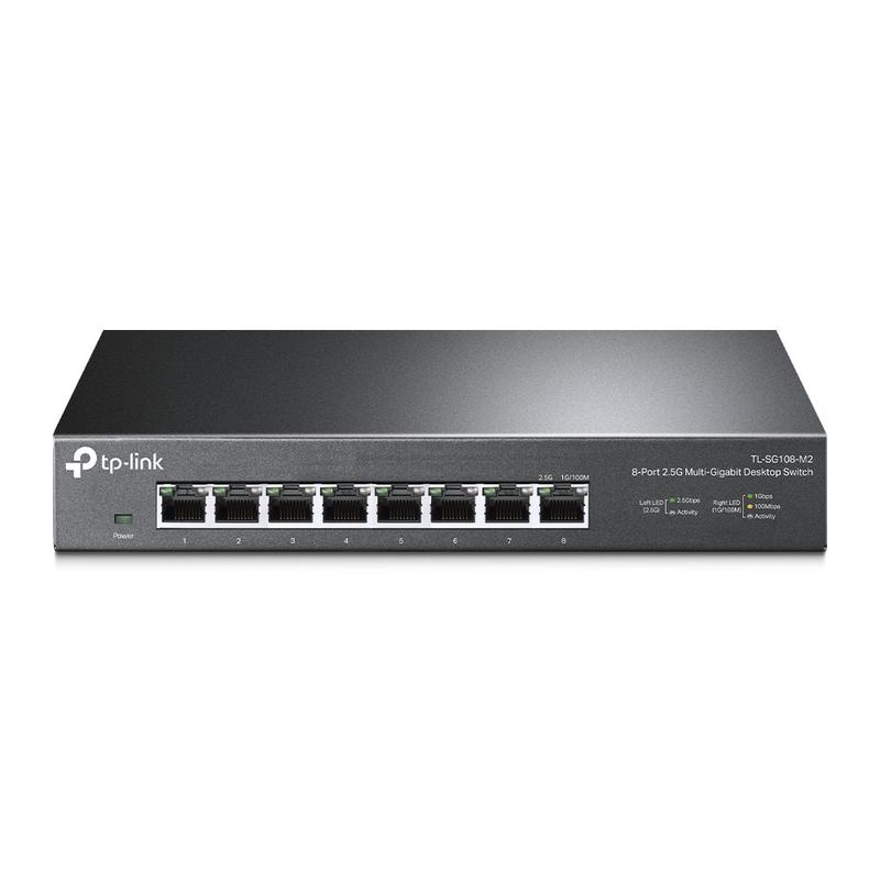Коммутатор TL-SG108-M2 8-портовый 2.5Гбит/с настол. TP-Link 1827270