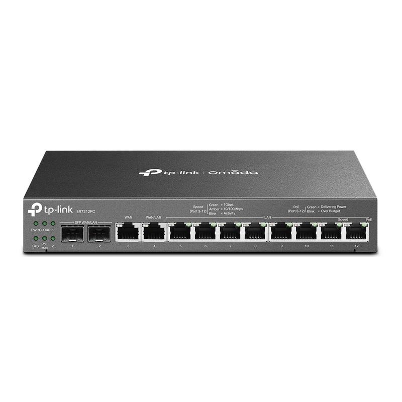 Маршрутизатор ER7212PC гигабитный VPN-Omada с портами PoE+ и контроллером TP-Link 1922061