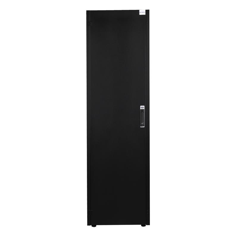 Шкаф напольный 19дюйм 36U 600х1000 перед. дв. метал. задн. стен. метал. черн. Datarex DR-710431