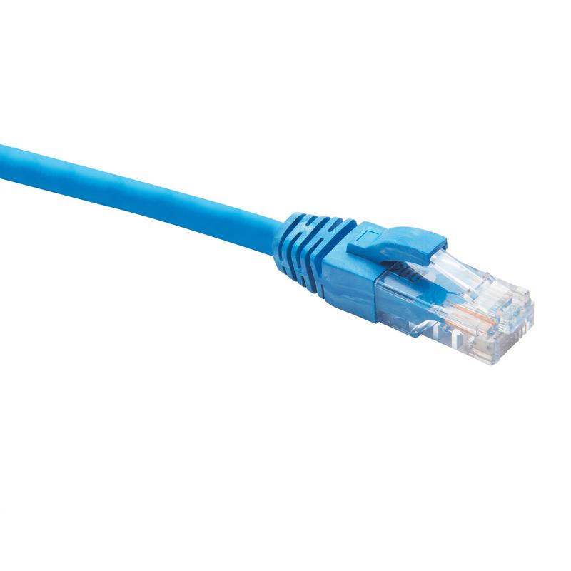 Патч-корд U/UTP кат.5E LSZH нг(А)-HF 3м син. Datarex DR-181511