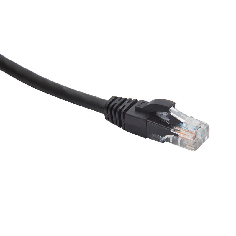 Патч-корд U/UTP кат.5E LSZH нг(А)-HF 3м черн. Datarex DR-181911