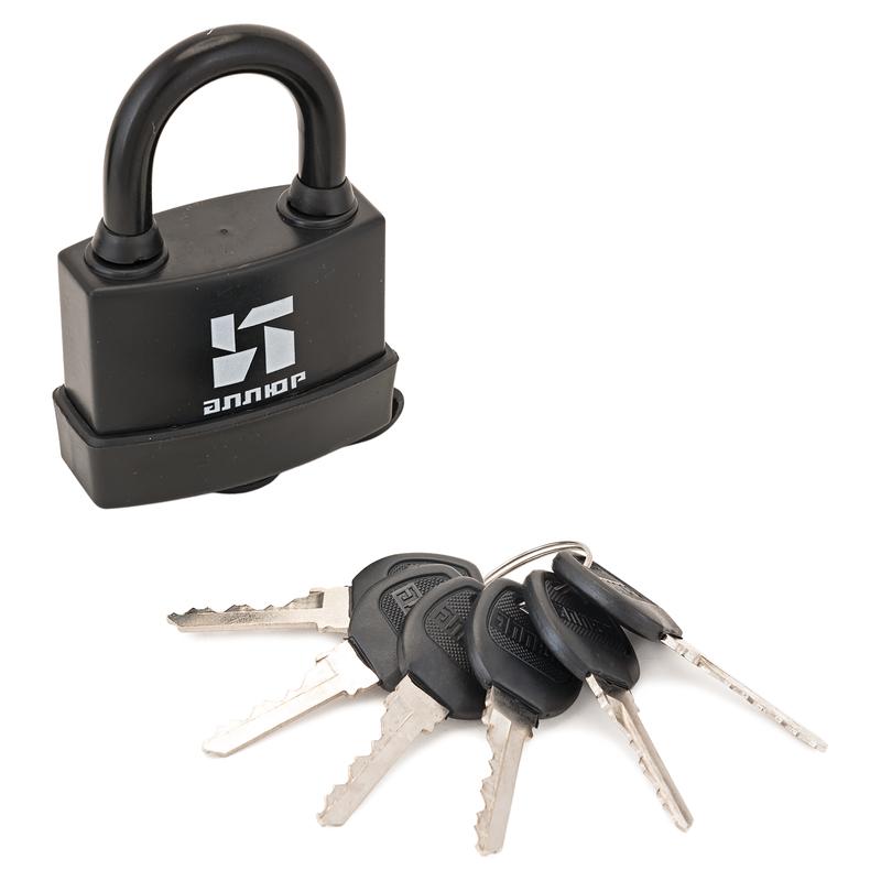 Замок навесной ВС1Ч-376П всепогодный 6кл. d10мм Аллюр 6 777