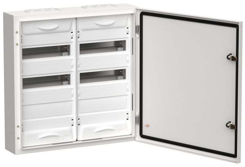 Корпус ЩРн-72 (2х36) TITAN 5 585х570х140 IP54 одна дверь метал. бел. IEK TI5-50-N-2X036-54