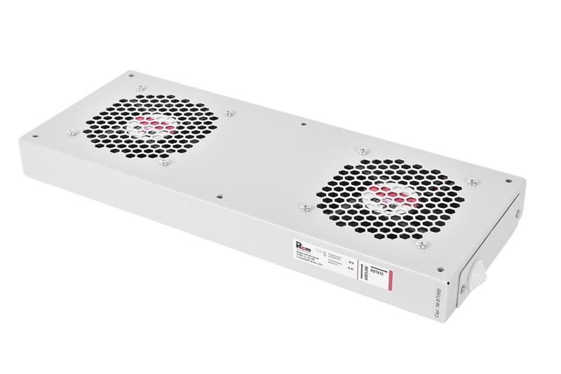 Модуль вентиляторный 36В-48В 2 вентилятора колодка R-FAN-2J-36V-48V Rem 1500757