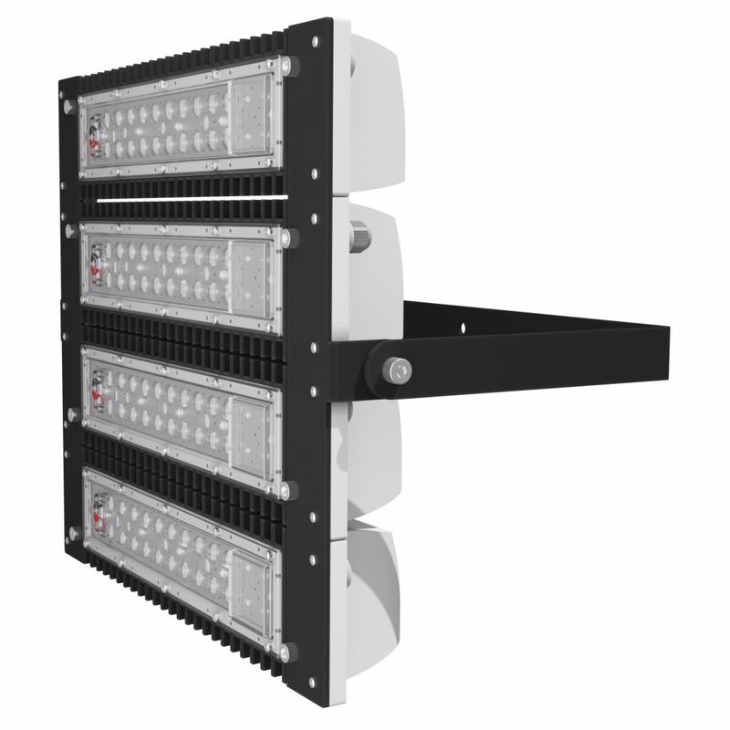 Светильник светодиодный LAD LED R500-4-M-6-300L 280Вт 5000К IP67 230В КСС типа "Ш" крепление на лире ЛАДзавод LADLED4M6300L