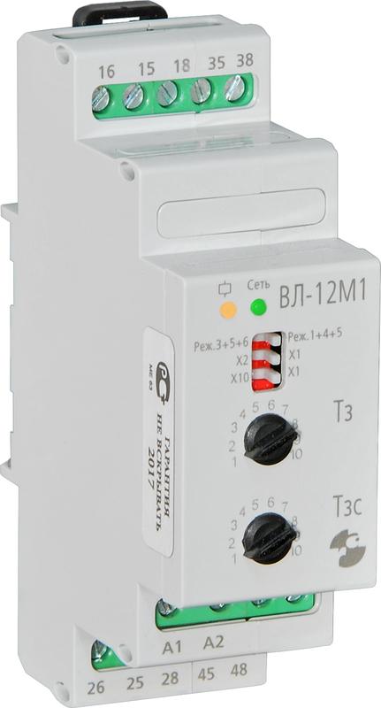 Реле времени ВЛ-12М1 отсчет времени после подачи либо снятия питания контакты с выдержкой времени мгновенного действия скользящий ток контактов исполнительных реле 16А УХЛ4 Реле и автоматика A8223-34122994