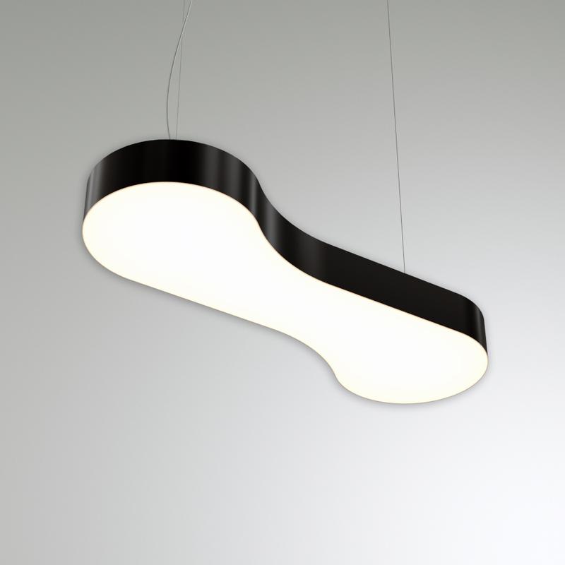 Светильник светодиодный RVE-LBX-CLOUD-1032-P 45Вт 4000К 1032х346х100 облако подвесной бел. RVElektro RVE00000520