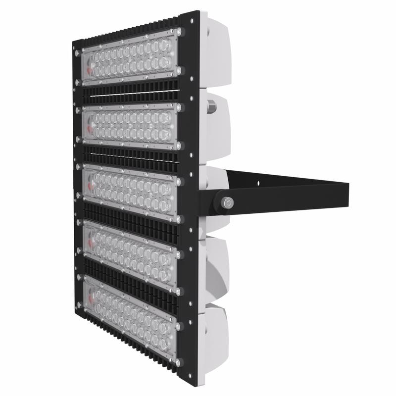 Светильник светодиодный LAD LED R500-5-10-6-350L 350Вт 5000К IP67 230В КСС типа "К" крепление на лире ЛАДзавод LADLED5106350L