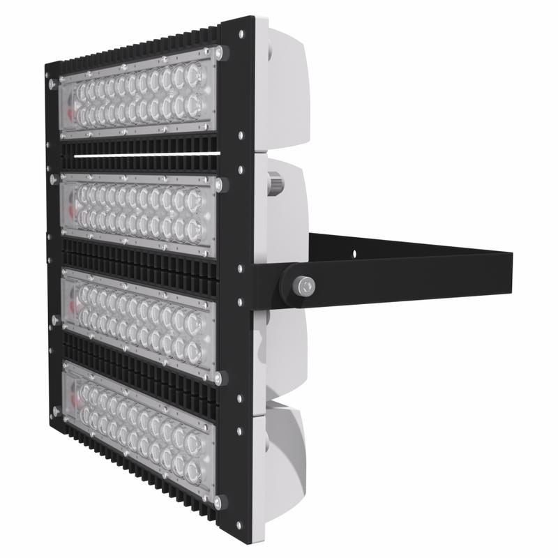 Светильник светодиодный LAD LED R500-4-10-6-300L 280Вт 5000К IP67 230В КСС типа "К" крепление на лире ЛАДзавод LADLED4106300L