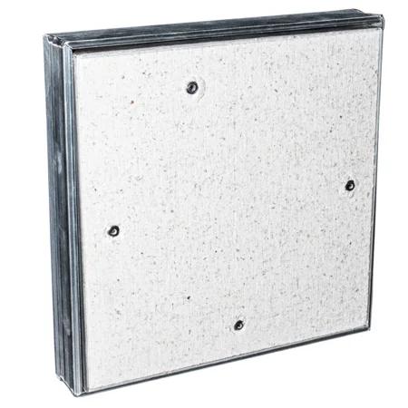 Люк ревизионный D Ceramo 400х600мм скрыт. монтаж съемный алюм. EVECS D4060 ceramo