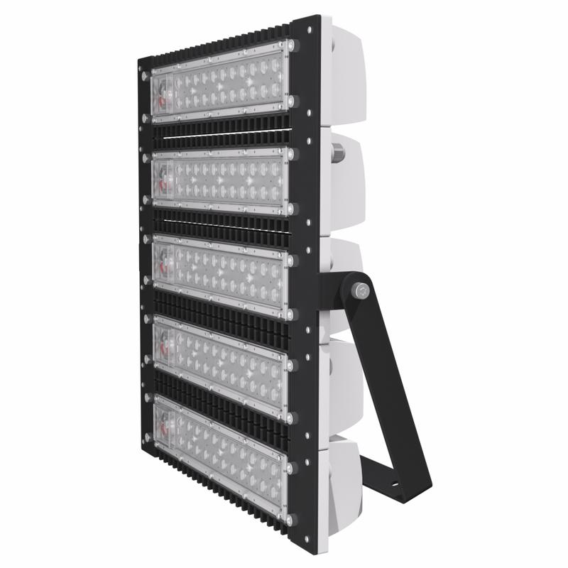 Светильник светодиодный LAD LED R500-5-M-6-250L 250Вт 5000К IP67 230В КСС типа "Ш" крепление на лире ЛАДзавод LADLED5M6250L