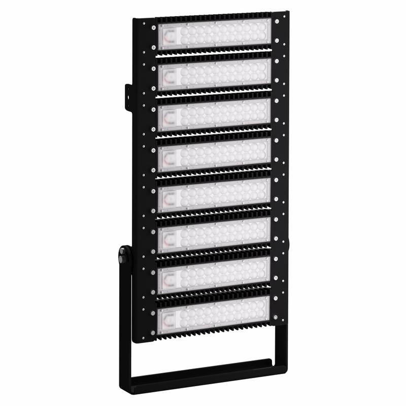 Светильник светодиодный LAD LED R500-8-O-6-400L 400Вт 5000К IP67 230В опал рассеив. крепление на лире ЛАДзавод LADLED8O6400L