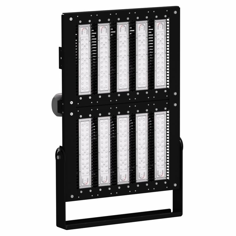 Светильник светодиодный LAD LED R500-10-120-6-500L 500Вт 5000К IP67 230В КСС типа "Д" крепление на лире ЛАДзавод LADLED10LS6500L