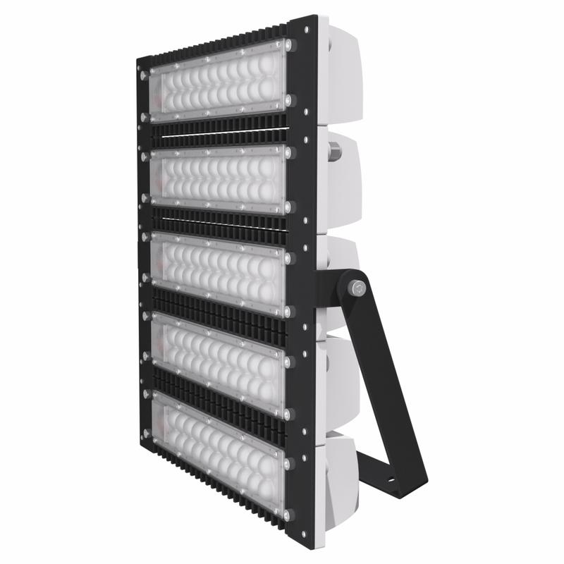 Светильник светодиодный LAD LED R500-5-O-6-350L 350Вт 5000К IP67 230В опал рассеив. крепление на лире ЛАДзавод LADLED5O6350L