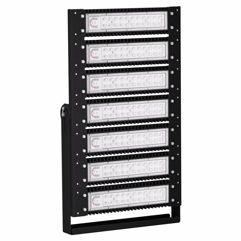 Светильник светодиодный LAD LED R500-7-W-6-500L 490Вт 5000К IP67 230В КСС типа "Ш" крепление на лире ЛАДзавод LADLED7W6500L