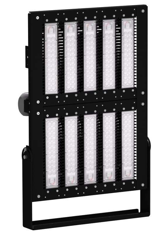 Светильник светодиодный LAD LED R500-10-O-6-700L 700Вт 5000К IP67 230В опал рассеив. крепление на лире ЛАДзавод LADLED10O6700L