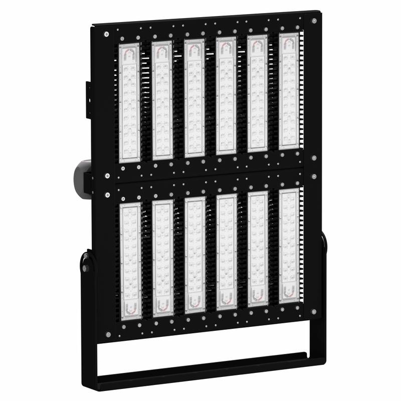 Светильник светодиодный LAD LED R500-12-M-6-850L 840Вт 5000К IP67 230В КСС типа "Ш" крепление на лире ЛАДзавод LADLED12M6850L