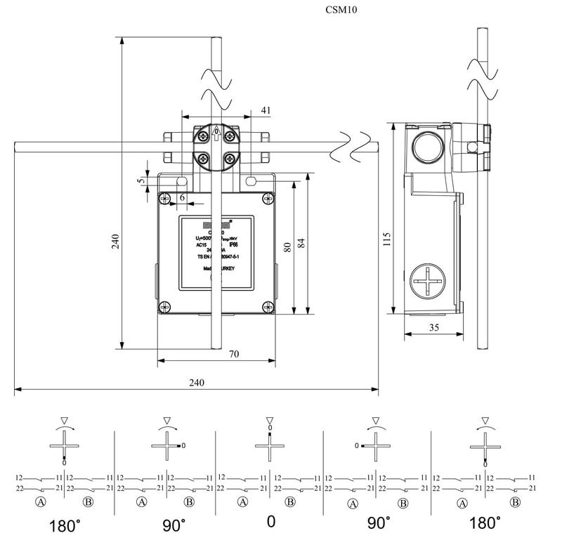 Выключатель концевой