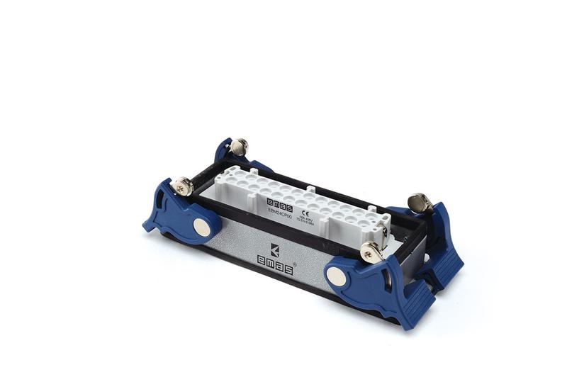 Розетка низкая 4-фиксатора для панели 24 полюса 16А EMAS EBM24PM44