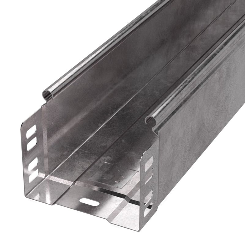 Лоток листовой неперфорированный 100х80 L3000 сталь 0.7мм Стандарт Промрукав PR16.0047