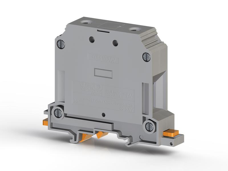 Клеммник на DIN-рейку 50кв.мм AVK50 сер. Klemsan 304330