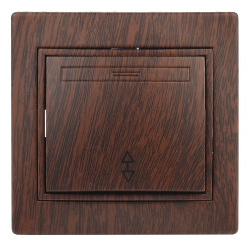 Переключатель 1-кл. СП Plano 10А IP20 1-103-10 250В венге Intro Б0053754