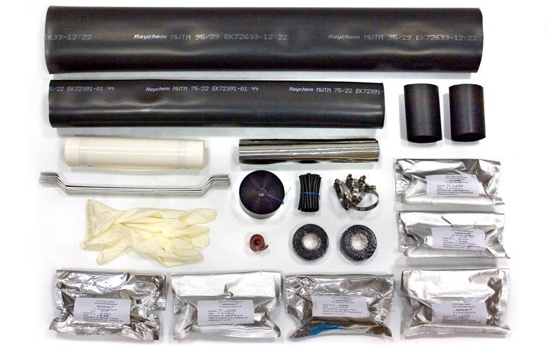 Муфта прямая для железнодорожной кабелей с ТУТ МП-А-ТУТ-4+ ССД 120204-00004