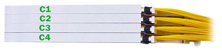 Блок кроссовый 4 модуля П КБ4-96SC-96SC/APC-96SC/APC ССД ВОКС-ФП-СТ ССД 131004-00293