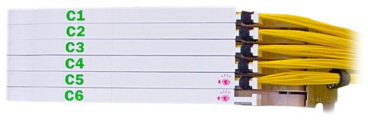 Блок кроссовый 6 модулей П КБ6-144SC-96SC/SM-96SC/UPC ССД ВОКС-ФП-СТ ССД 131004-00310