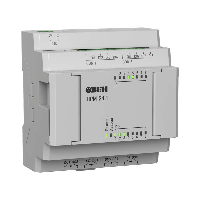 Модуль расширения аналогового ввода/вывода ПРМ-220.3 ОВЕН 85011