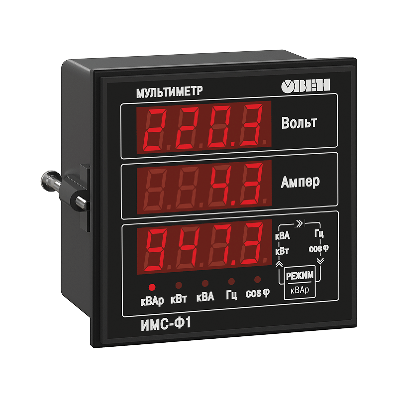 Прибор электроизмерительный цифровой (амперметр) ИТС-Ф1.Щ3 ОВЕН 40288